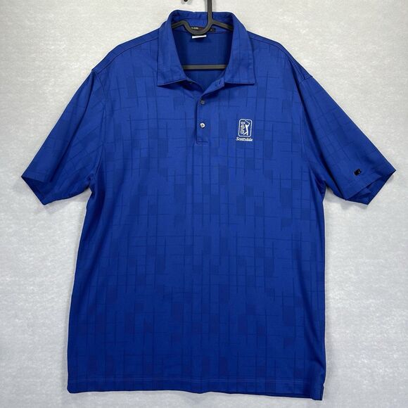 Nike Dri-Fit Tiger Woods Collection Men's L Polo TPC Scottsdale Embroidered Logo - Picture 5 of 12